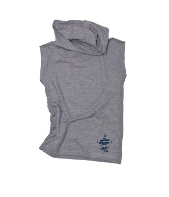 Ice Bear Yellow Oversized Sleeveless Hoodie